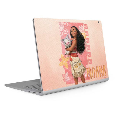 Disney Princess Moana and Pua Surface Book 2 15in Skin